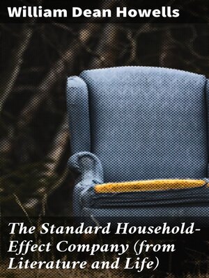 cover image of The Standard Household-Effect Company (from Literature and Life)